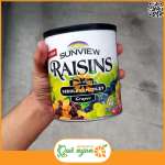 Nho khô thập cẩm Sunview Raisins Mỹ 425g