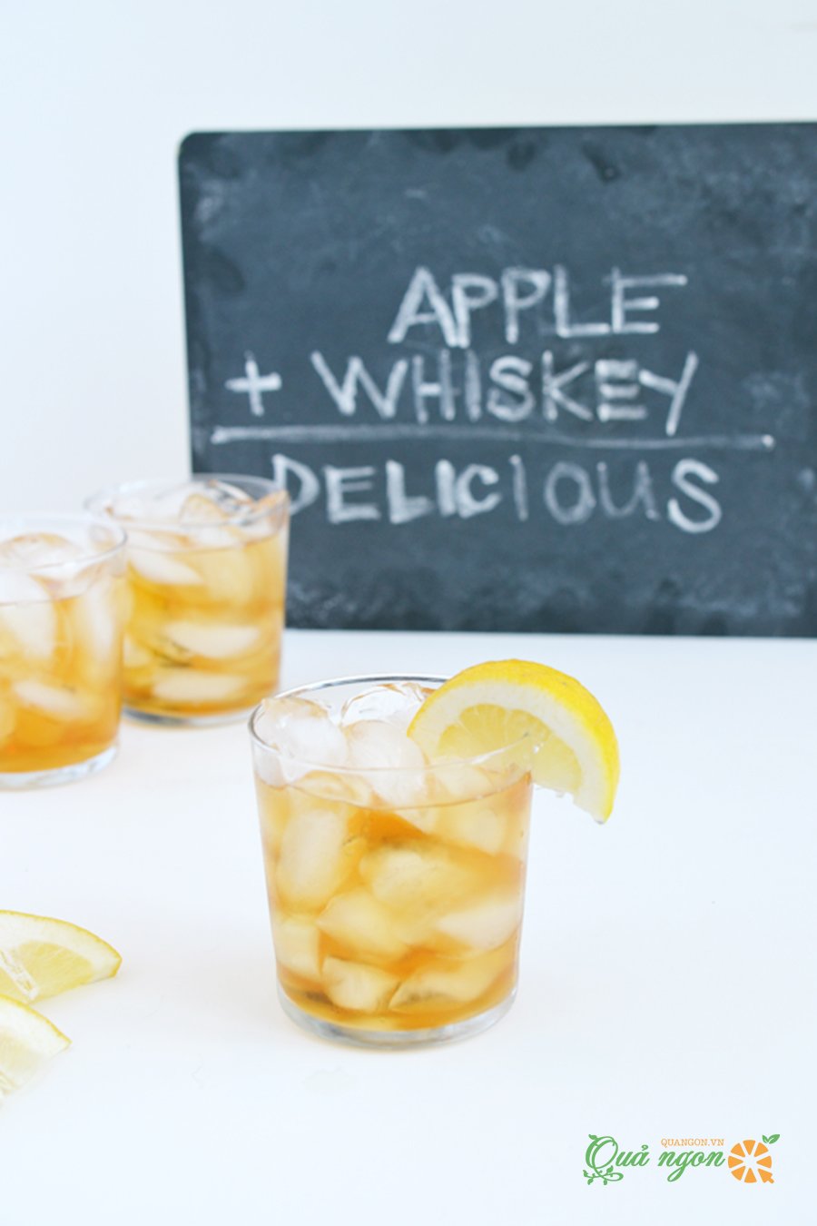 Nước ép táo và rượu Whisky