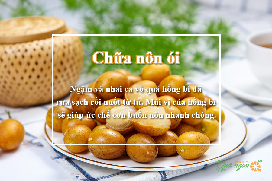 Bài thuốc chữa nôn ói
