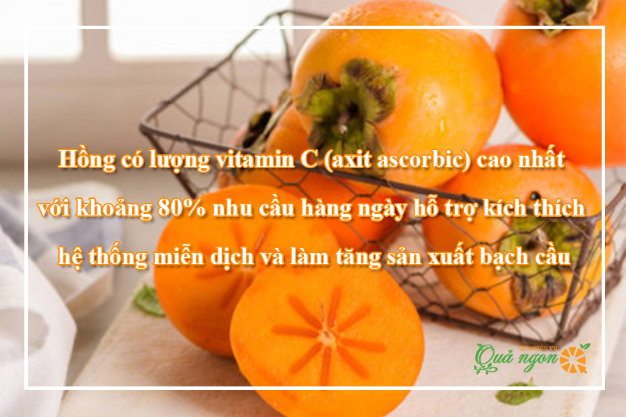 Lợi ích sức khỏe và dinh dưỡng tốt nhất của quả hồng