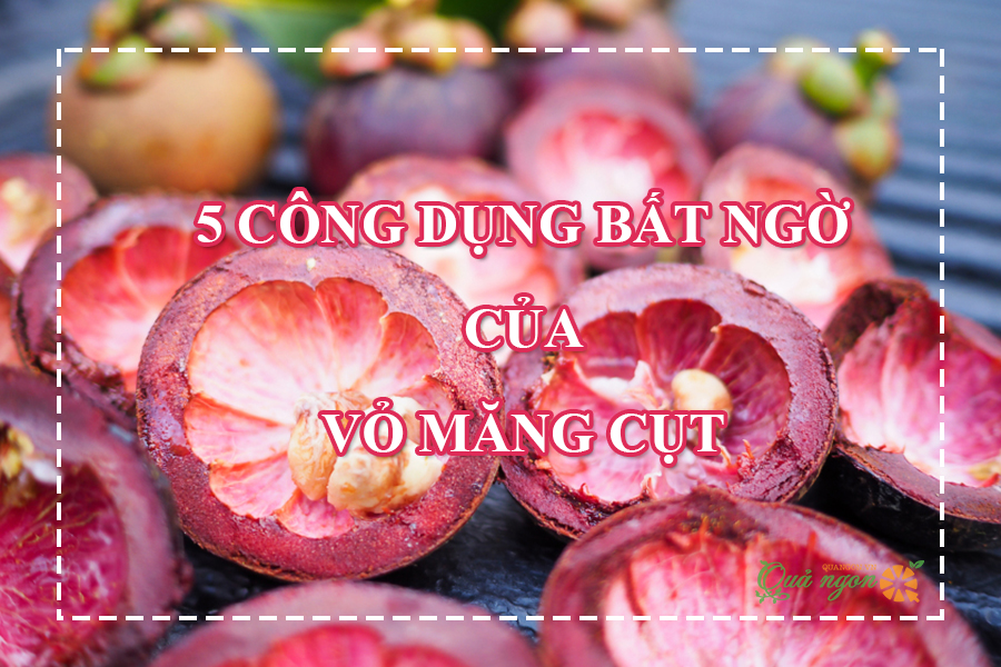 Top 5 công dụng bất ngờ từ vỏ măng cụt và cách dùng