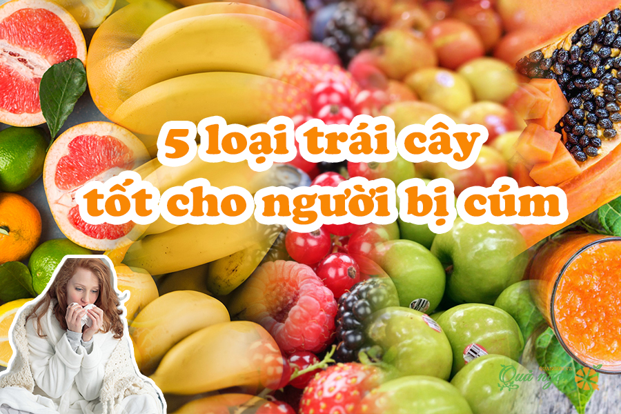 5 loại trái cây tốt cho người bị bệnh cúm mà bạn nên biết