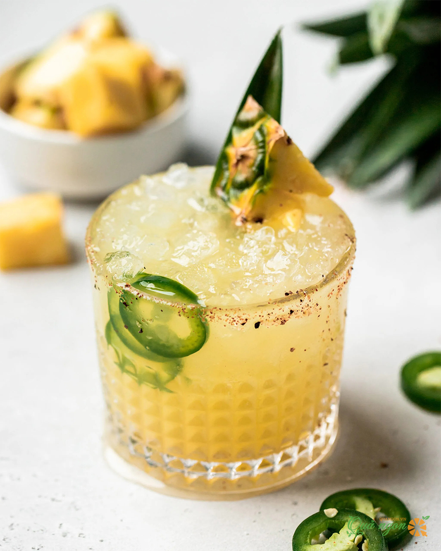 Công thức pha chế Margarita Jalapeno Dứa